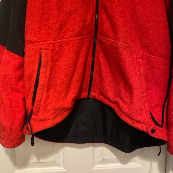 5.11 Tactical Mens Fleece Performance Jacket Size XL Red and Black Full Zip - Picture 2 of 10